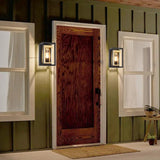 Black and Gold Indoor and Outdoor Wall Moderntique Light