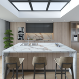 Full Sheet Emperor Carrara Marble Wall Panel 96" X 48" 4 Pack